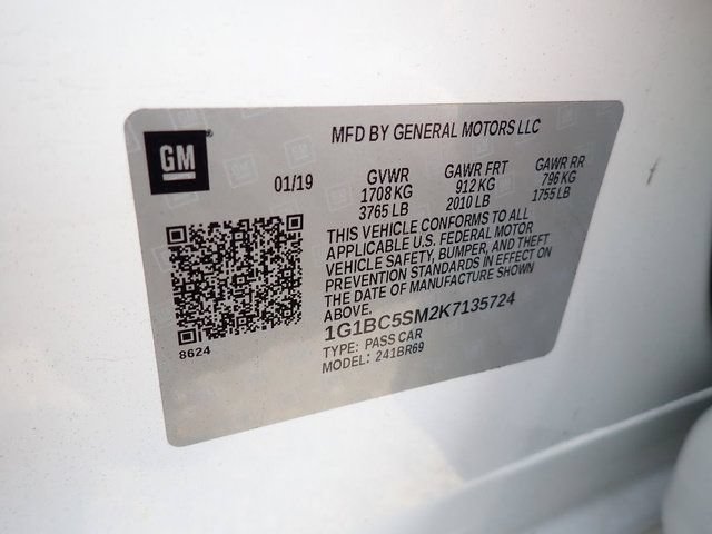 Used 2019 Chevrolet Cruze LS w/ LS Convenience Package FWD image 14