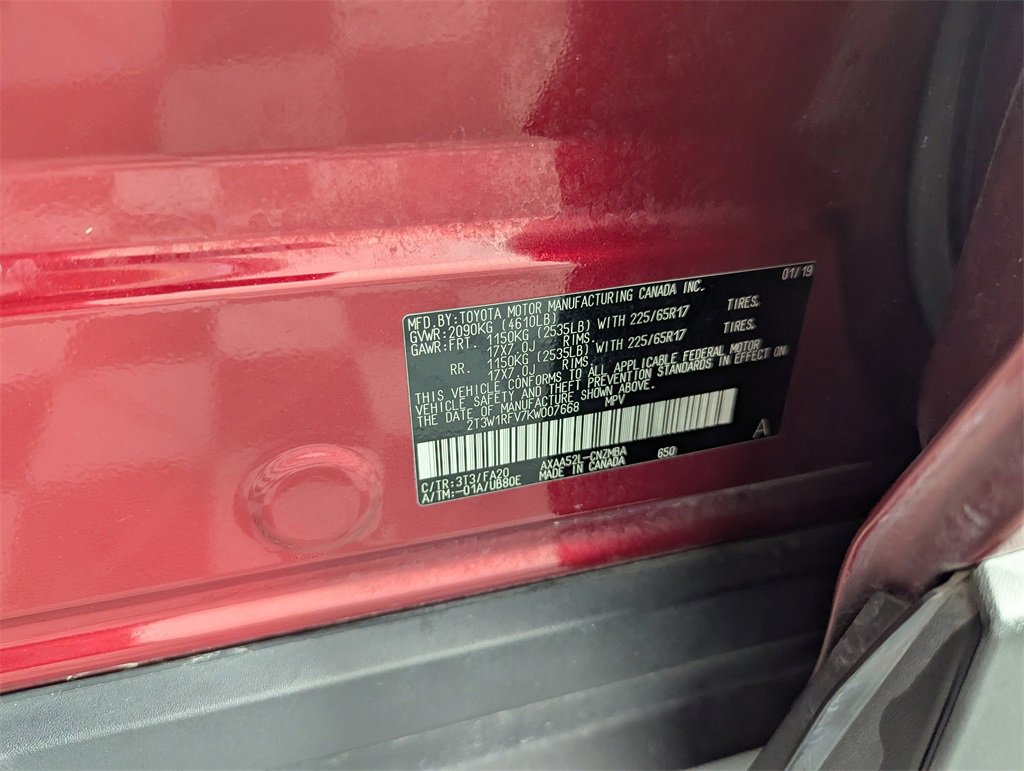 Used 2019 Toyota RAV4 XLE image 41