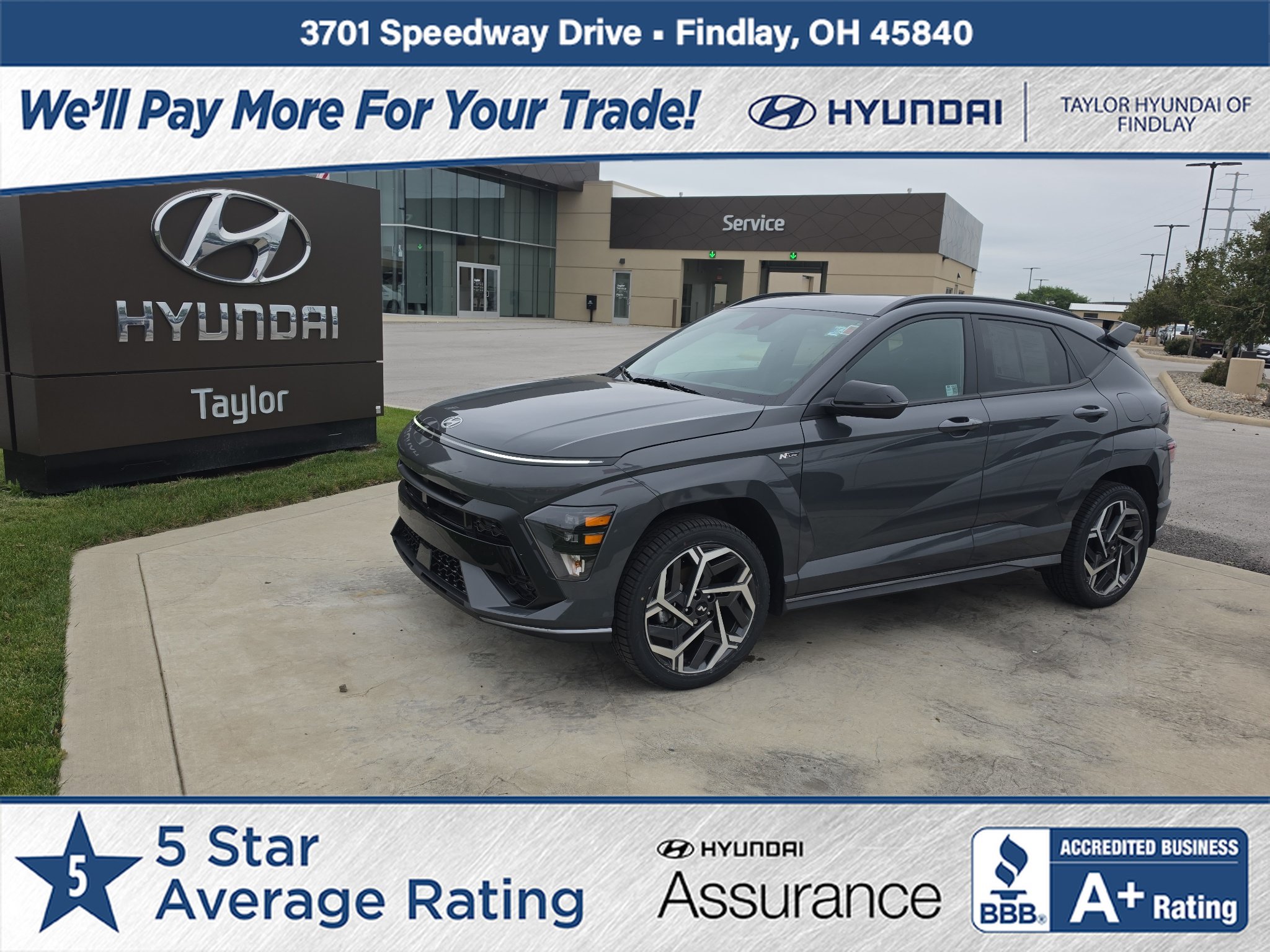 Certified 2025 Hyundai Kona N Line S