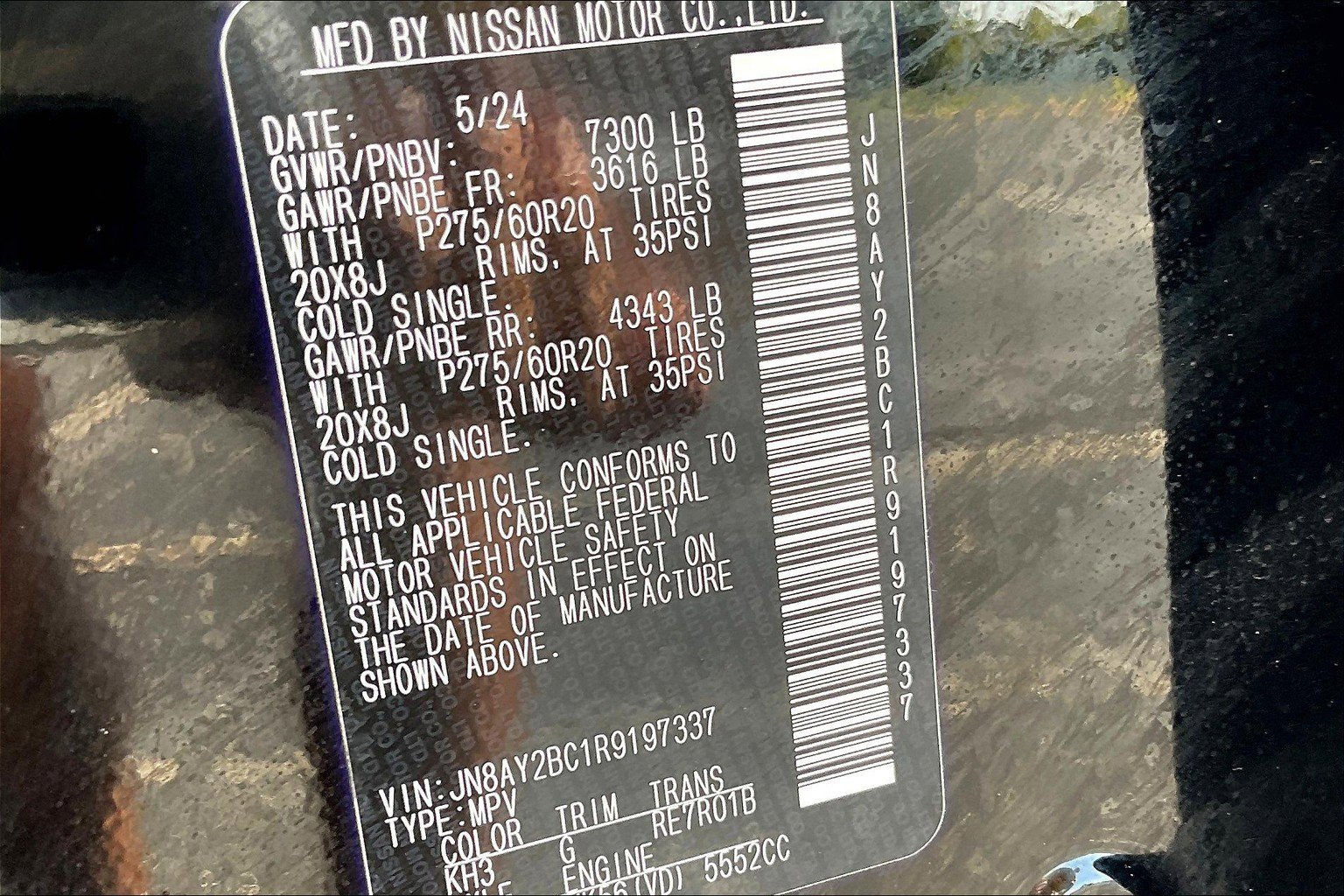 Used 2024 Nissan Armada SL w/ Cargo Package image 29