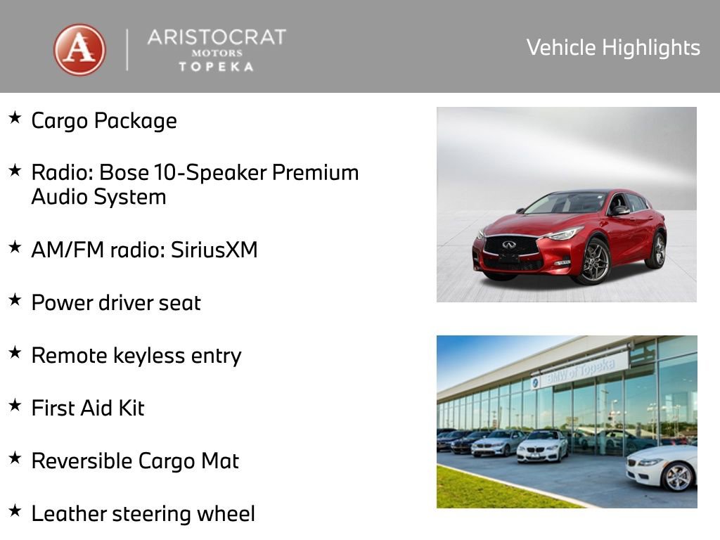 Used 2018 INFINITI QX30 Sport w/ Cargo Package image 2