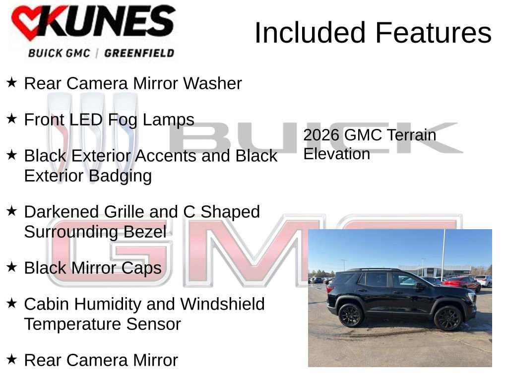 New 2026 GMC Terrain Elevation w/ Elevation Premium Package image 4