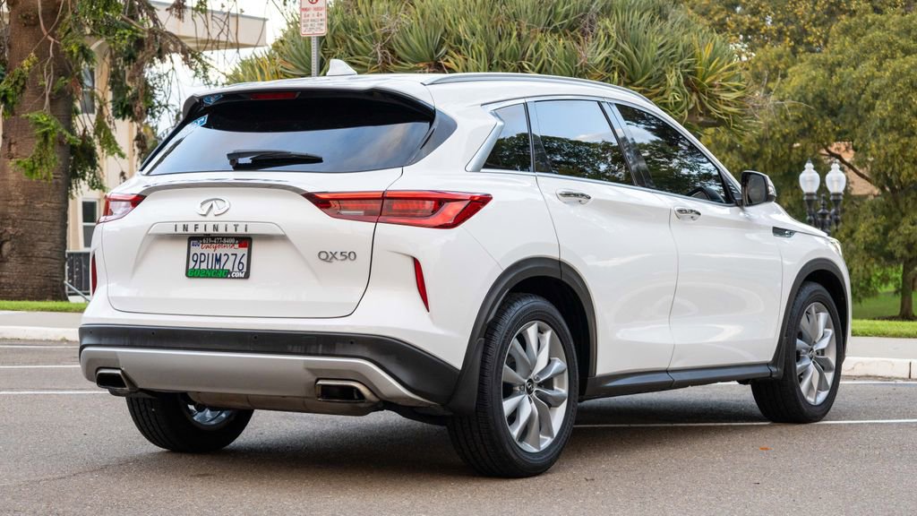 Used 2021 INFINITI QX50 Luxe w/ Cargo Package image 12