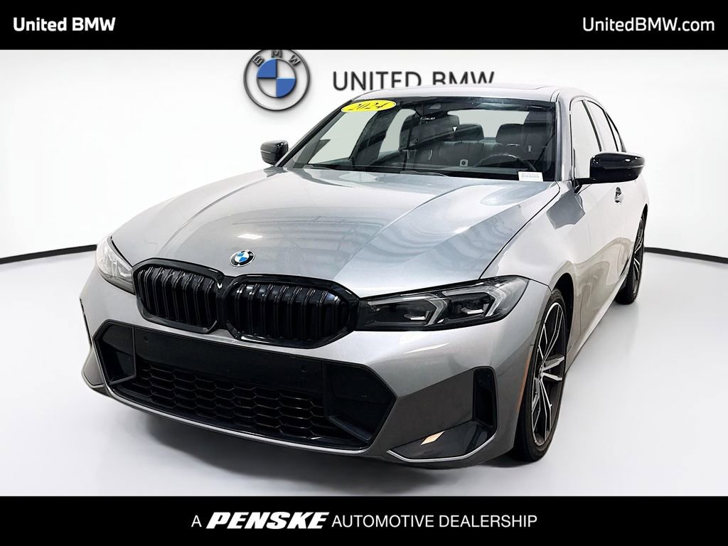 Used 2024 BMW 330i Sedan w/ M Sport Package RWD image 1