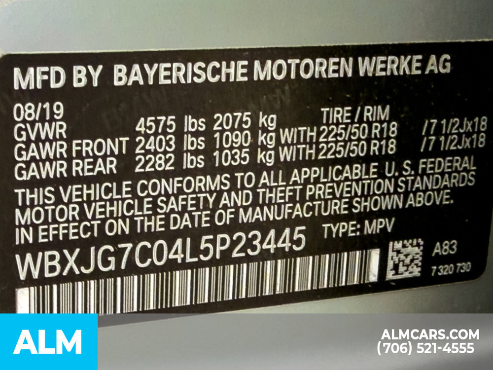 Used 2020 BMW X1 sDrive28i w/ Convenience Package FWD image 21
