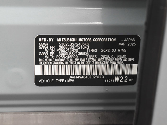 New 2025 Mitsubishi Outlander SE image 11