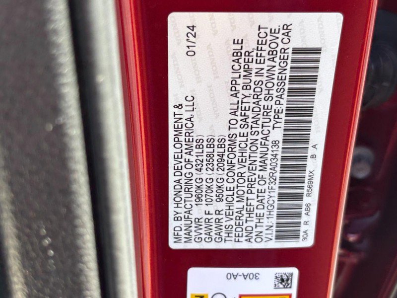 Used 2024 Honda Accord EX image 25