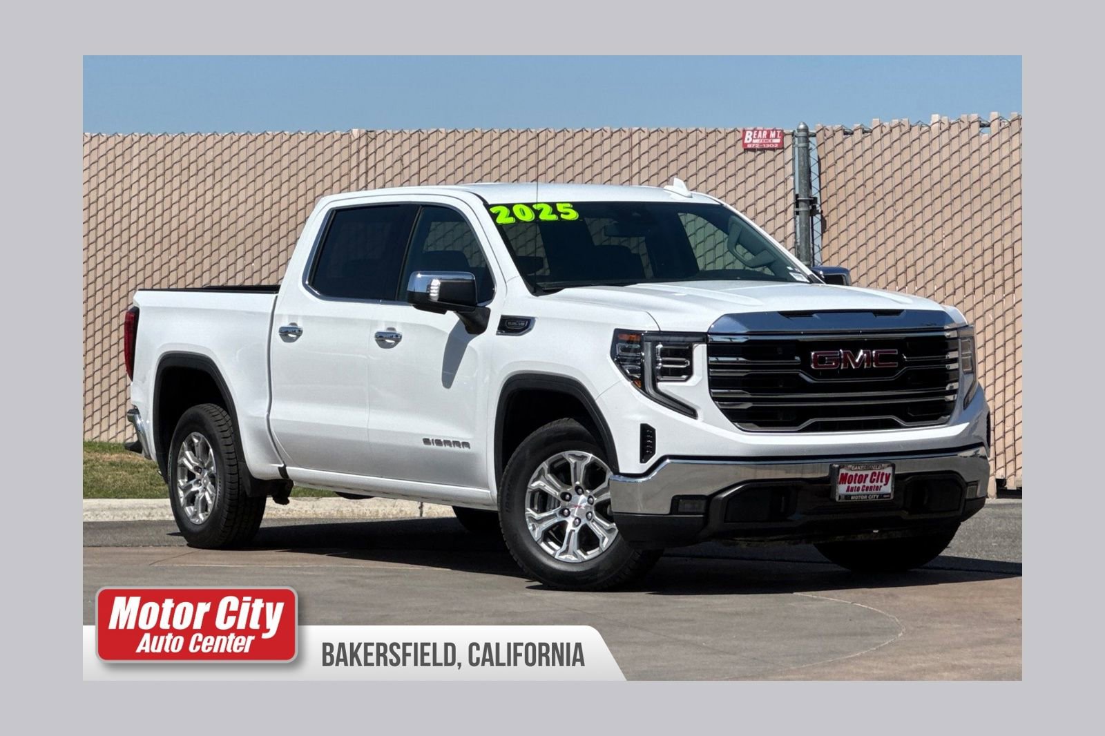 Certified 2025 GMC Sierra 1500 SLT RWD image 1