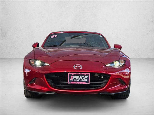 Used 2021 MAZDA MX-5 Miata RF Grand Touring RWD video 2