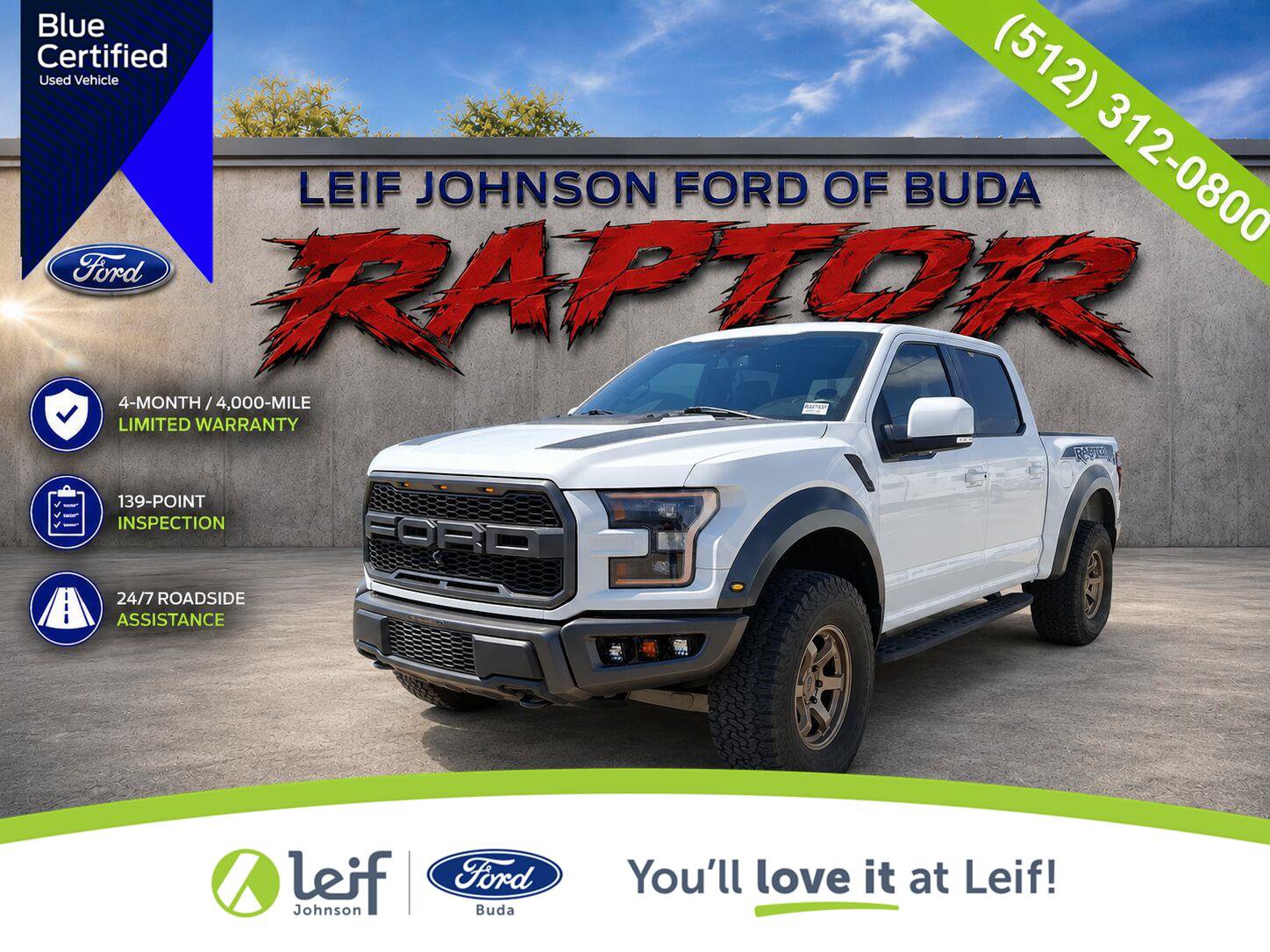 Used 2020 Ford F150 Raptor w/ Equipment Group 802A Luxury