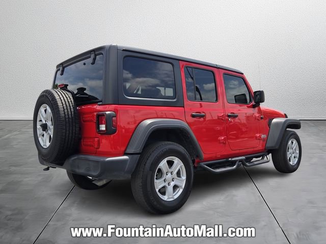 Used 2021 Jeep Wrangler Unlimited Sport AWD/4WD image 4