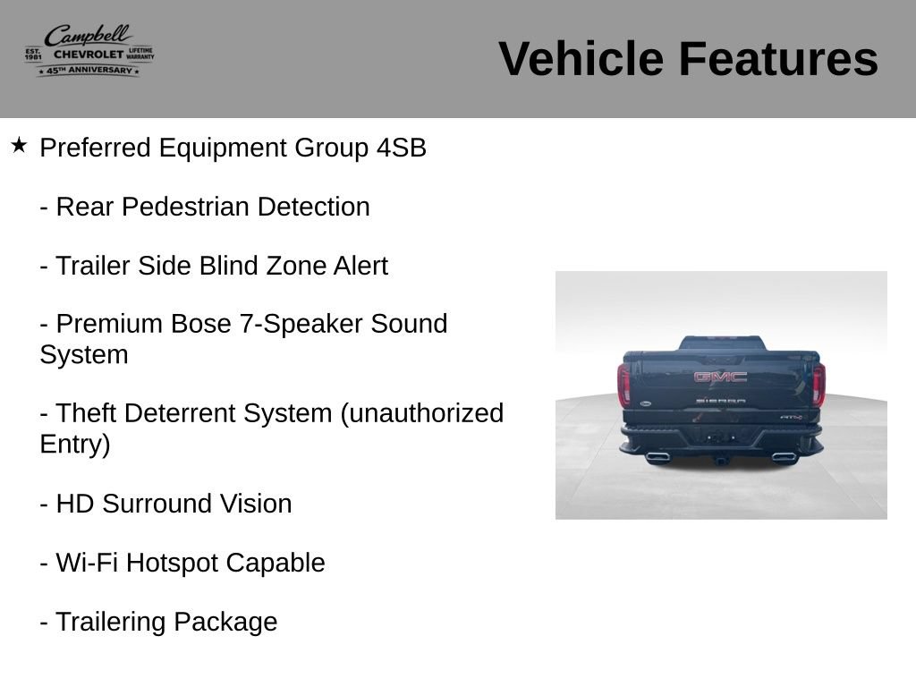 Used 2026 GMC Sierra 1500 AT4 w/ AT4 Premium Package AWD/4WD image 31