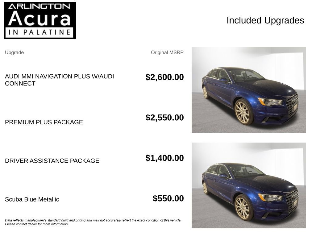 Used 2015 Audi A3 2.0T Premium Plus AWD/4WD image 4