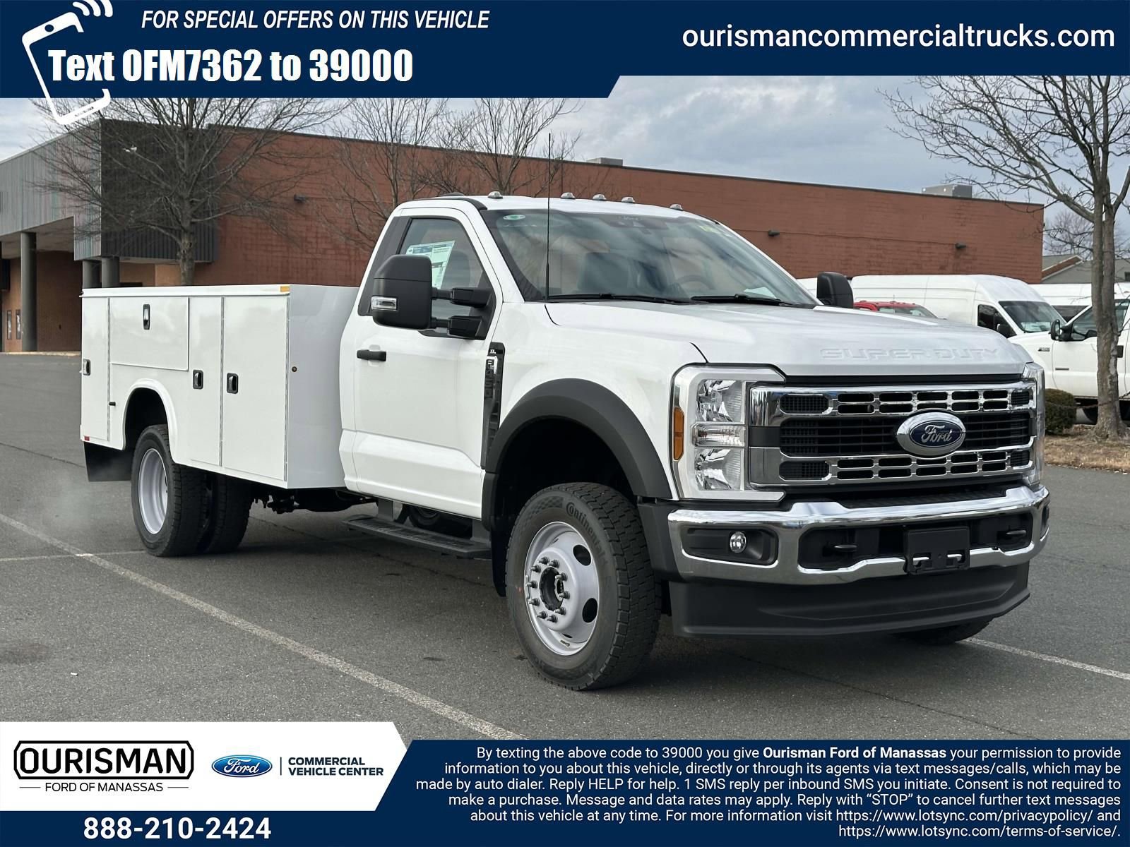 New 2024 Ford F450 XL w/ Snow Plow Prep Package