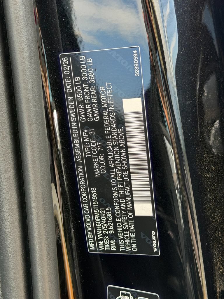 New 2026 Volvo XC90 T8 Ultra w/ Protection Package Premier AWD/4WD image 33