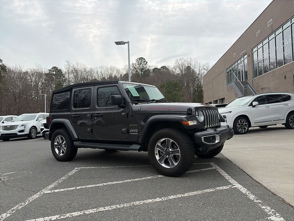 Used 2021 Jeep Wrangler Unlimited Sahara image 3