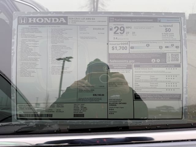 New 2026 Honda CR-V EX image 33