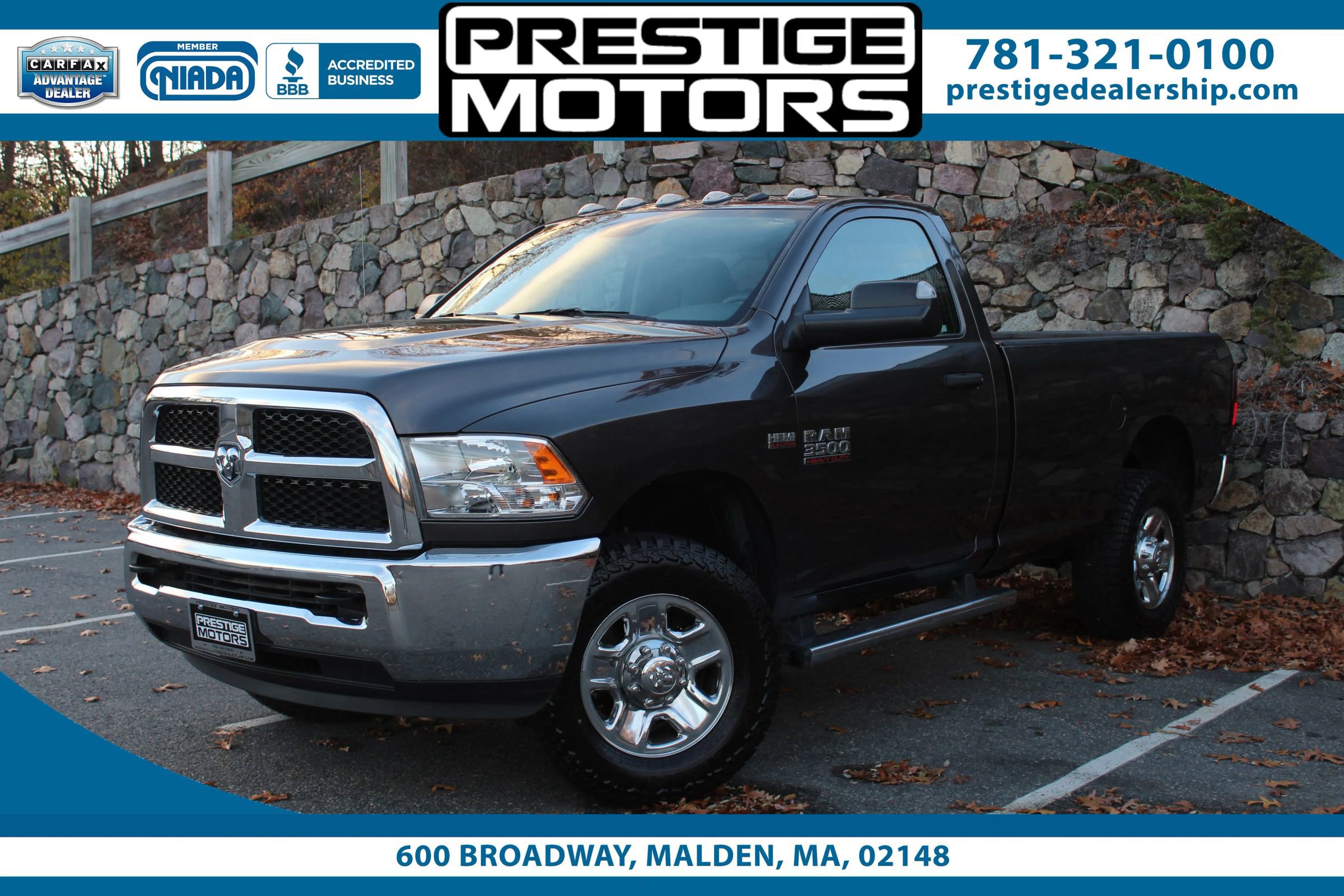 Used 2017 RAM 3500 Tradesman w/ Chrome Appearance Group