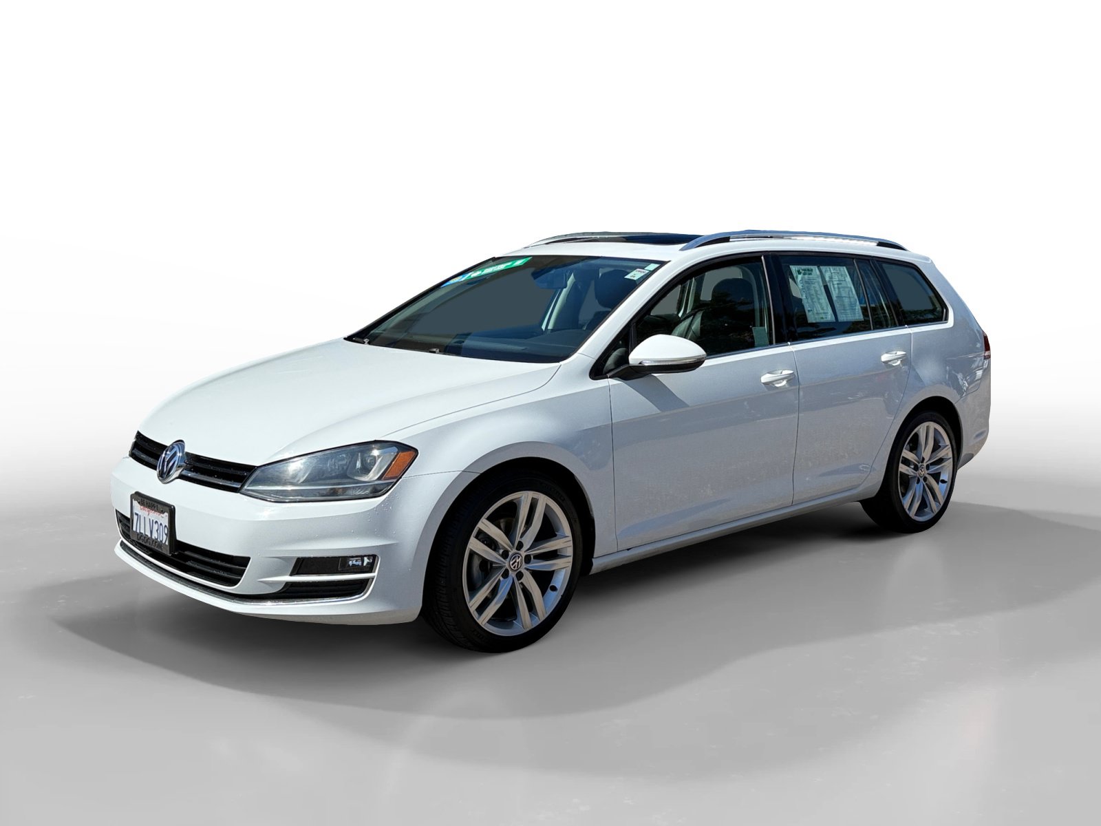 Used 2015 Volkswagen Golf TDI SEL w/ Lighting Package (SEL) FWD image 1