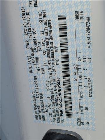 Used 2022 Ford Escape SEL w/ Technology Package image 15