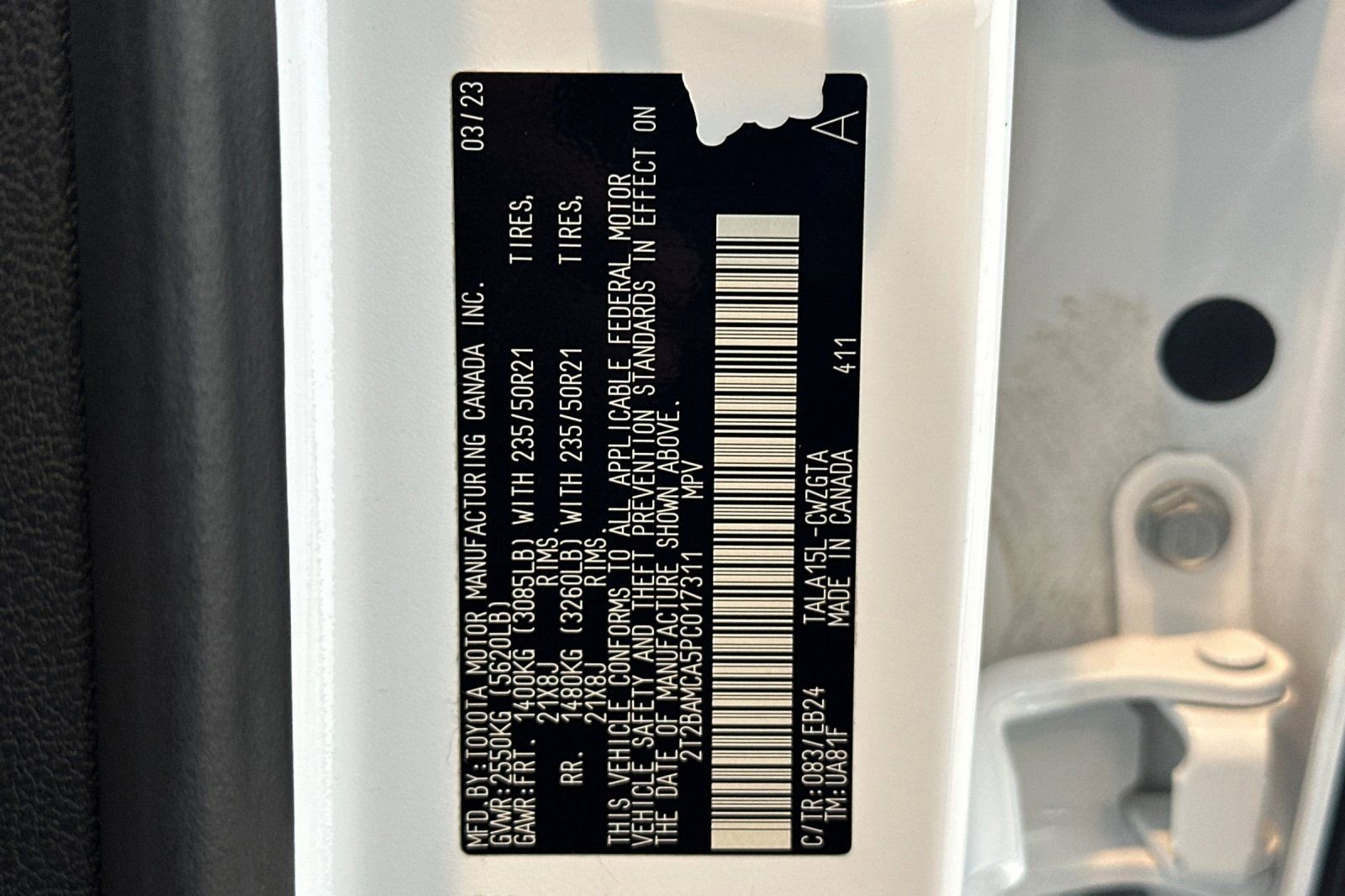 Used 2023 Lexus RX 350 F Sport w/ Cold Area Package image 30