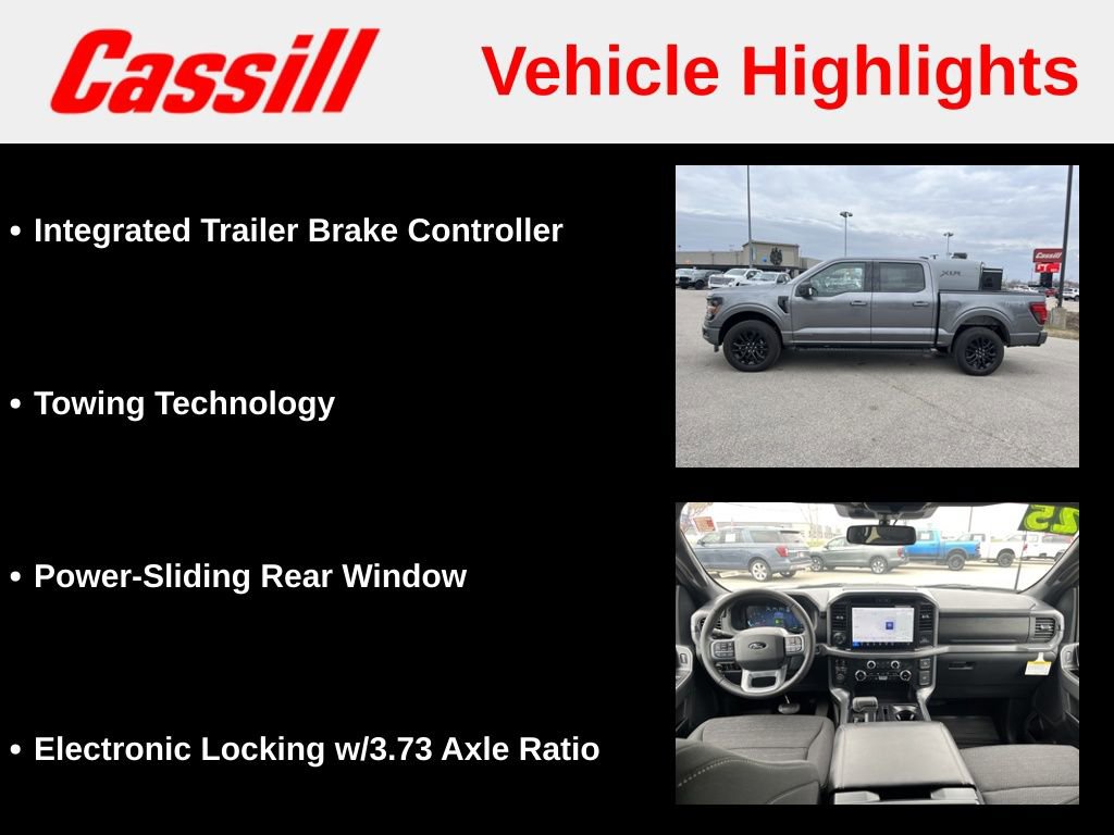 Used 2025 Ford F150 XLT w/ Equipment Group 302A MID AWD/4WD image 28