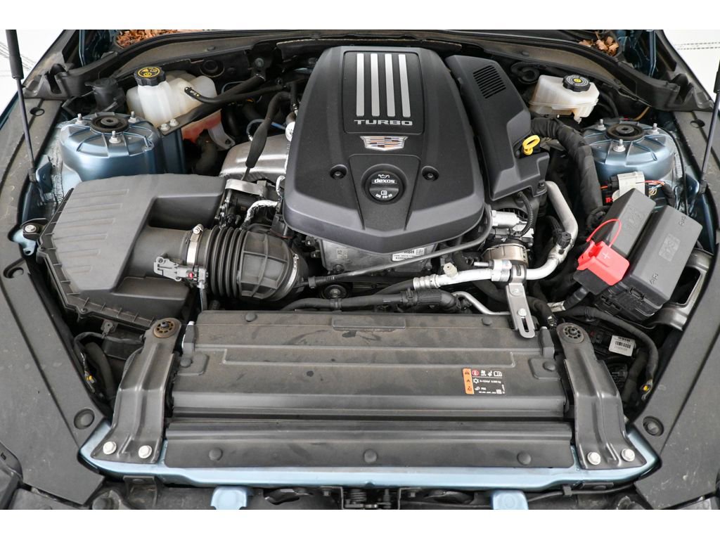 Certified 2023 Cadillac CT4 V w/ LPO, ONYX Package image 57