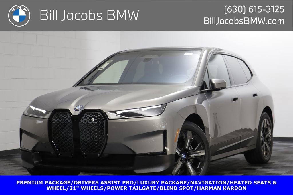 Certified 2024 BMW iX xDrive50 w/ Premium Package