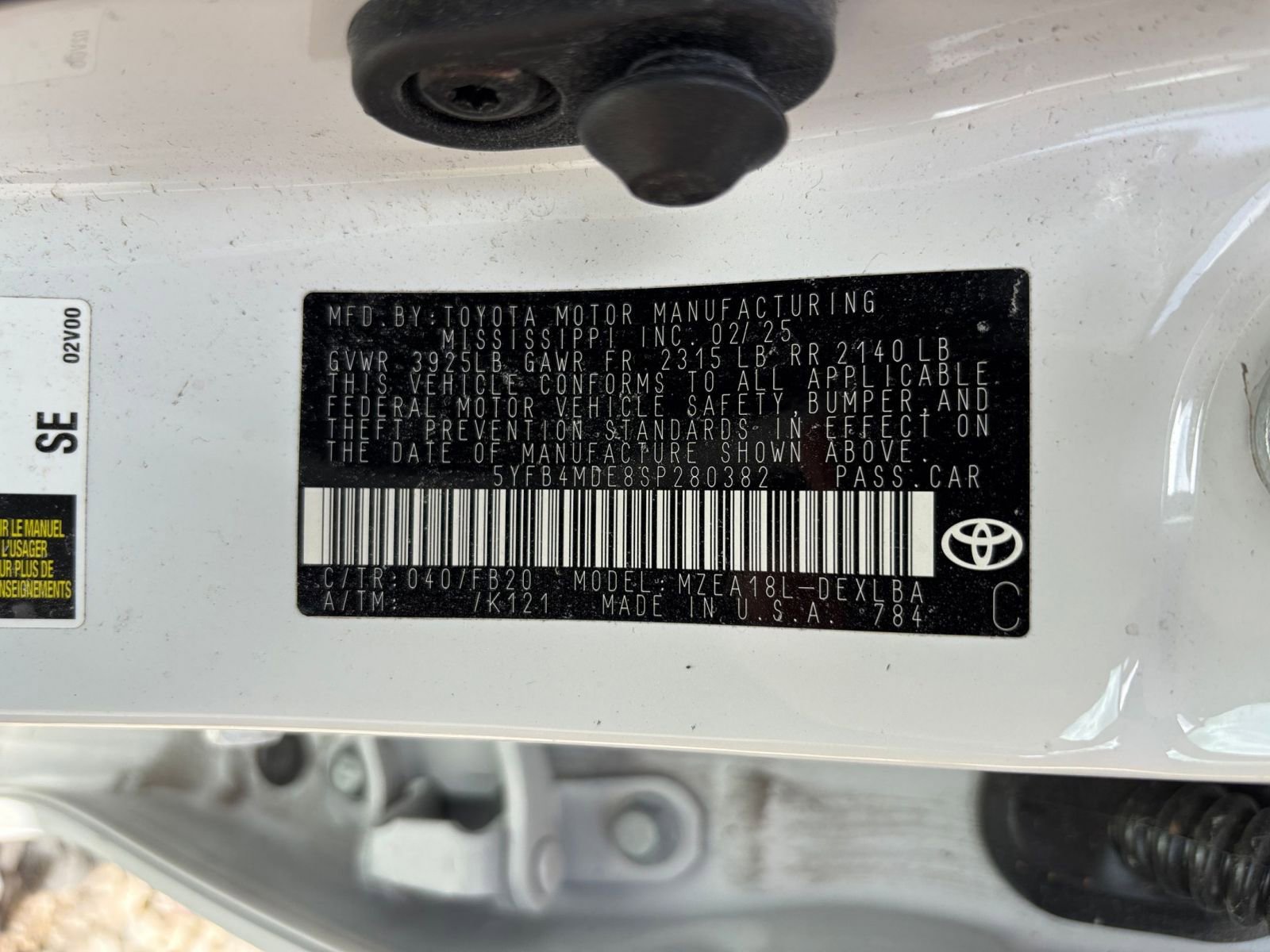 Used 2025 Toyota Corolla LE FWD image 27