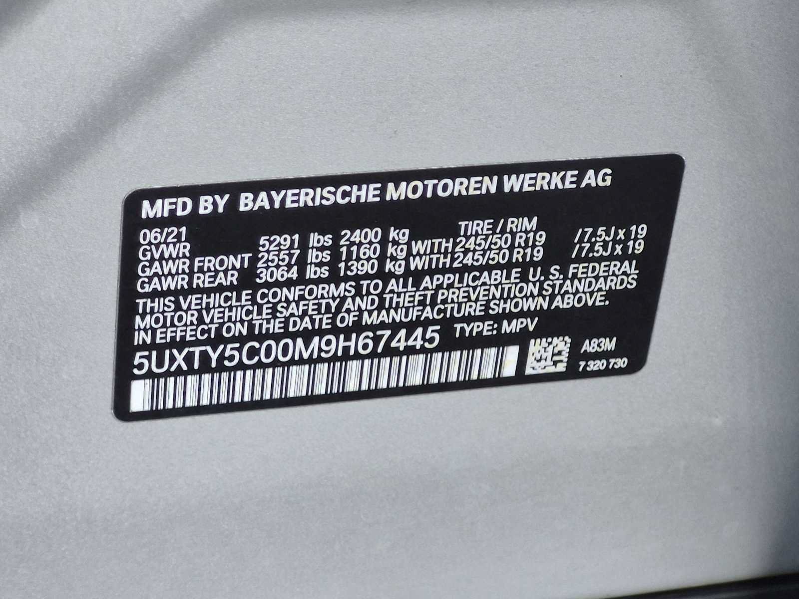 Used 2021 BMW X3 xDrive30i w/ Premium Package AWD/4WD image 38