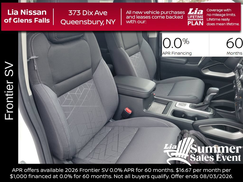 New 2026 Nissan Frontier SV w/ SV Convenience Package AWD/4WD image 30