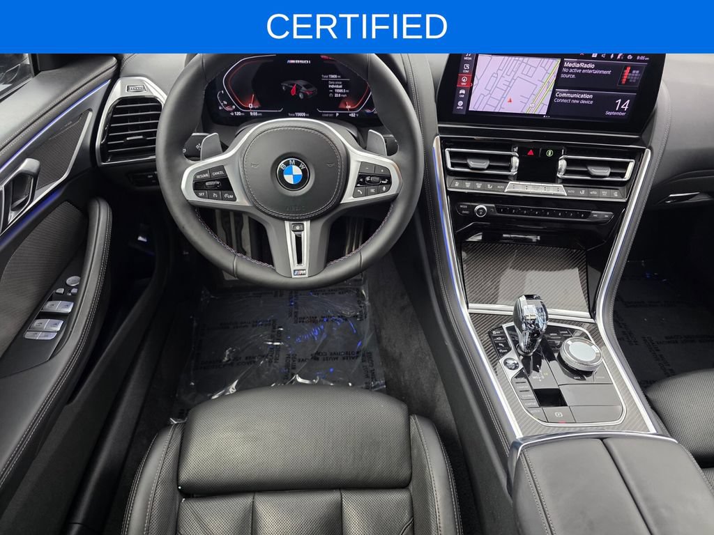Certified 2023 BMW M850i Gran Coupe xDrive w/ M Sport Professional Package AWD/4WD image 12