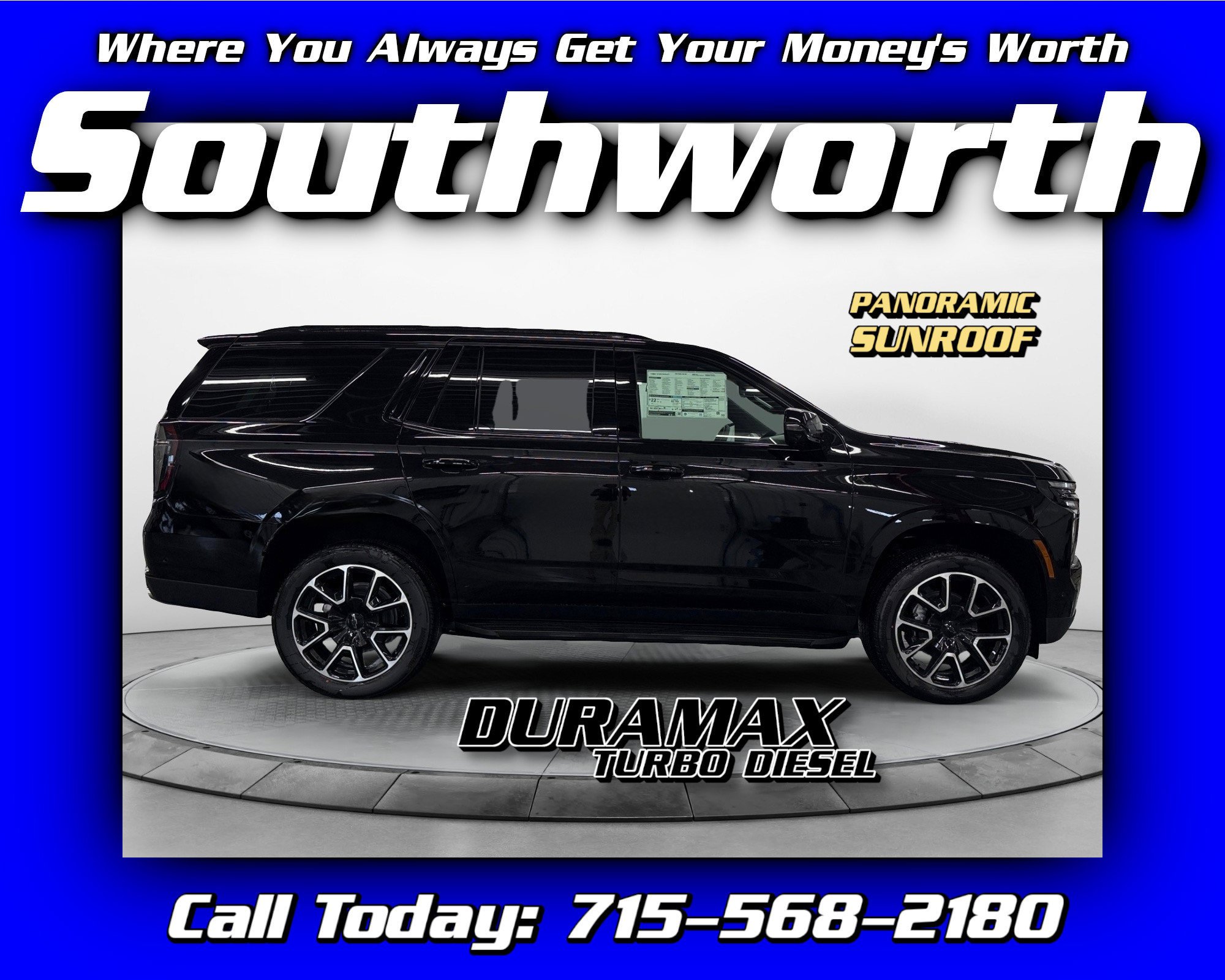 New 2026 Chevrolet Tahoe RST w/ Comfort Package AWD/4WD image 1