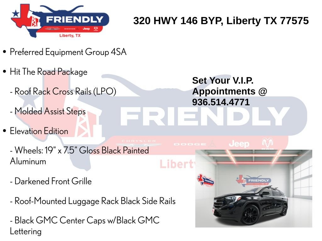 Used 2021 GMC Terrain SLT w/ LPO, 'HIT The Road' Package FWD image 5