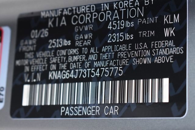 New 2026 Kia K5 GT-Line image 38