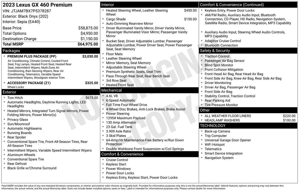 Used 2023 Lexus GX 460 Premium w/ Premium Plus Package AWD/4WD image 12