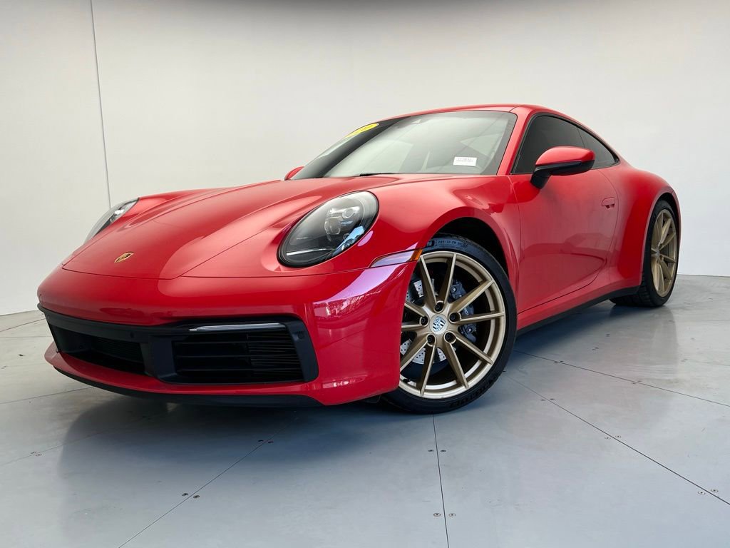 Certified 2020 Porsche 911 Carrera w/ Sport Chrono Package RWD image 1