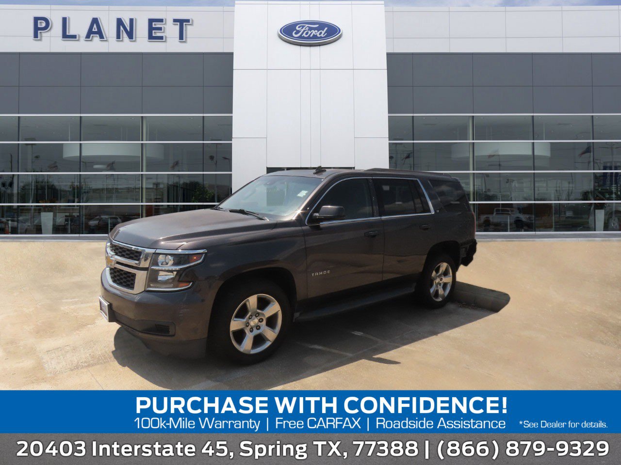 Used 2015 Chevrolet Tahoe LT RWD image 1