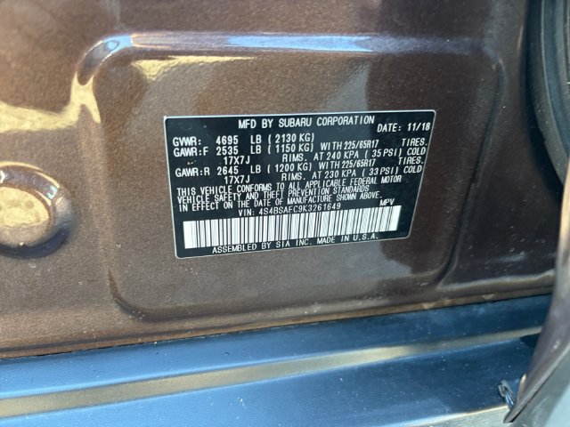 Used 2019 Subaru Outback 2.5i Premium AWD/4WD image 25