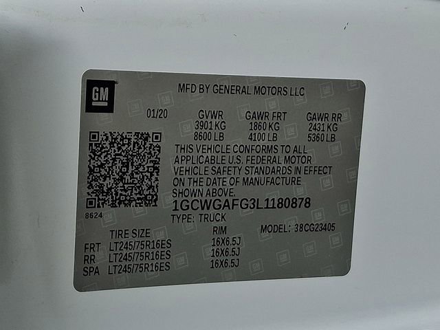 Used 2020 Chevrolet Express 2500 w/ Driver Convenience Package image 30