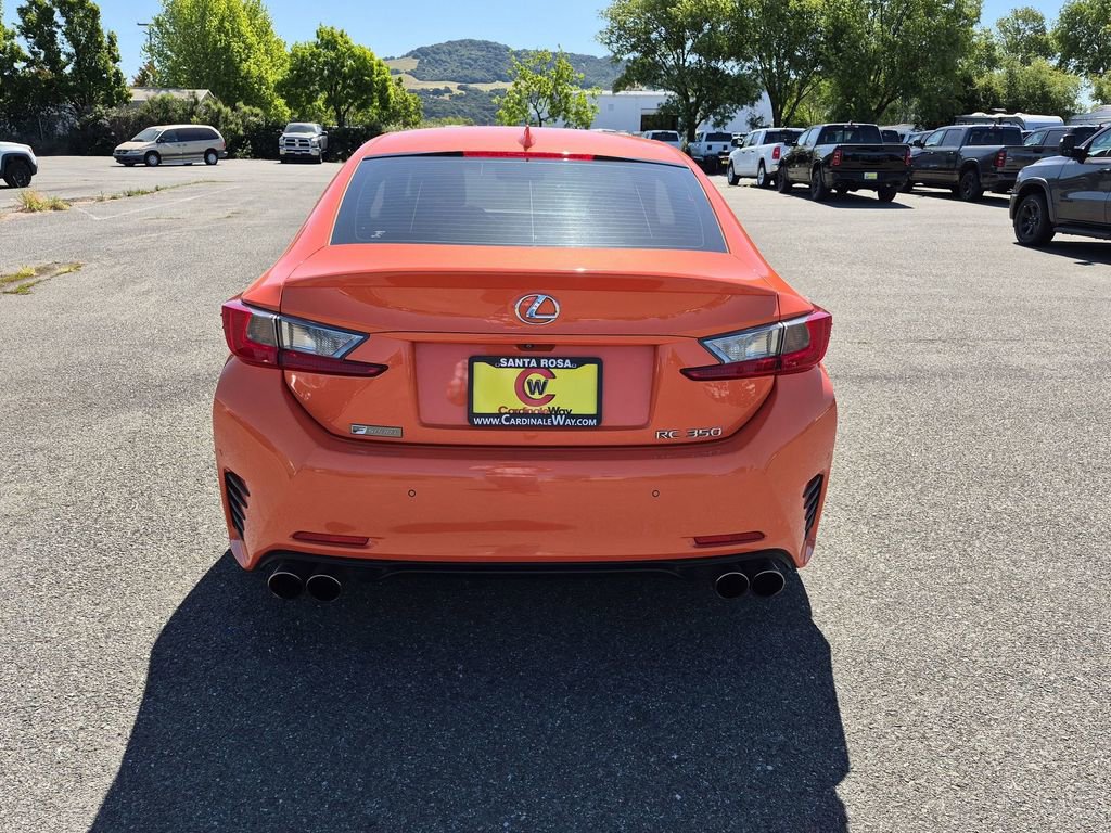 Used 2015 Lexus RC 350 w/ F Sport w/Summer Tires RWD image 4