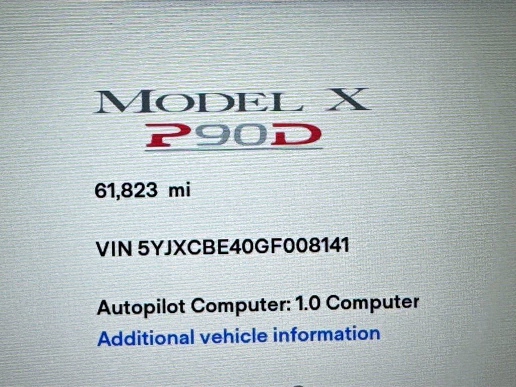 Used 2016 Tesla Model X Performance image 20