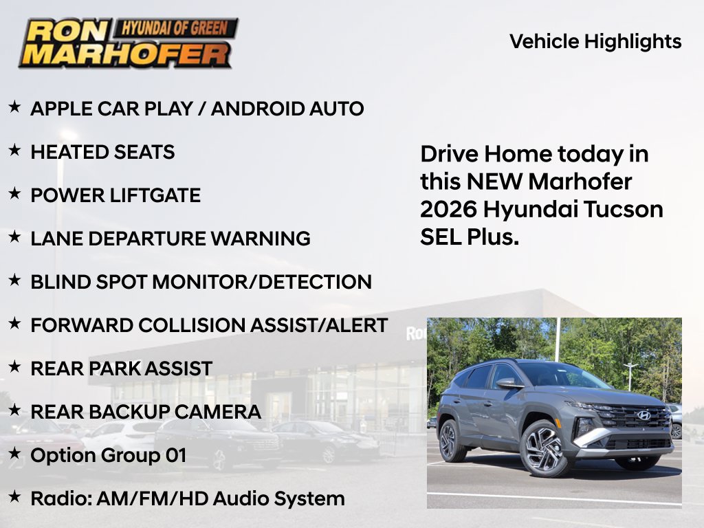 New 2026 Hyundai Tucson SEL Plus AWD/4WD image 15
