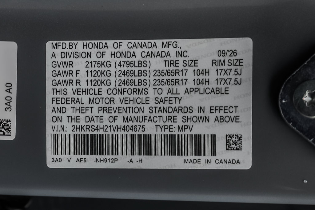 New 2027 Honda CR-V LX image 14