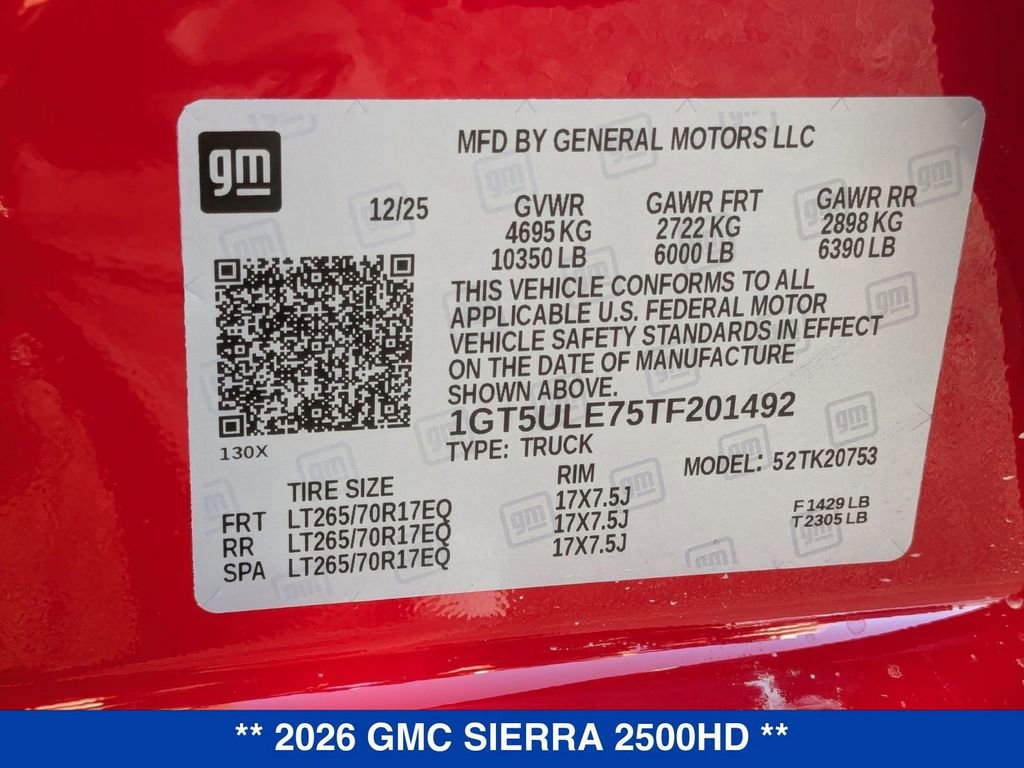 New 2026 GMC Sierra 2500 Pro w/ Convenience Package image 31