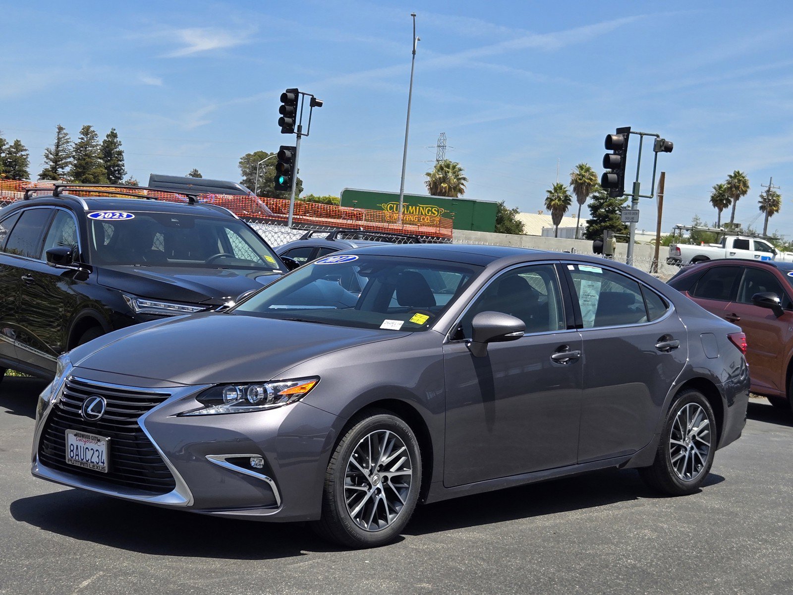 Used 2017 Lexus ES 350 w/ Navigation System Package FWD image 8