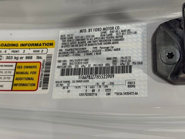 Used 2017 Ford Mustang Shelby GT350 w/ Electronics Package image 29