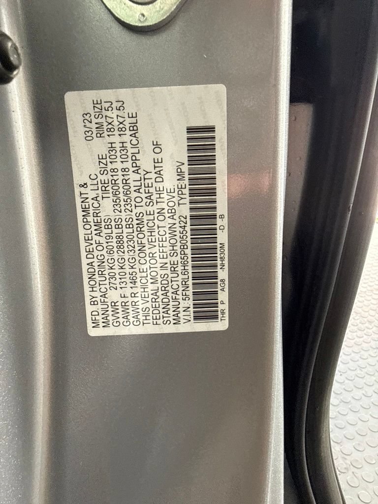 Certified 2023 Honda Odyssey EX-L image 19