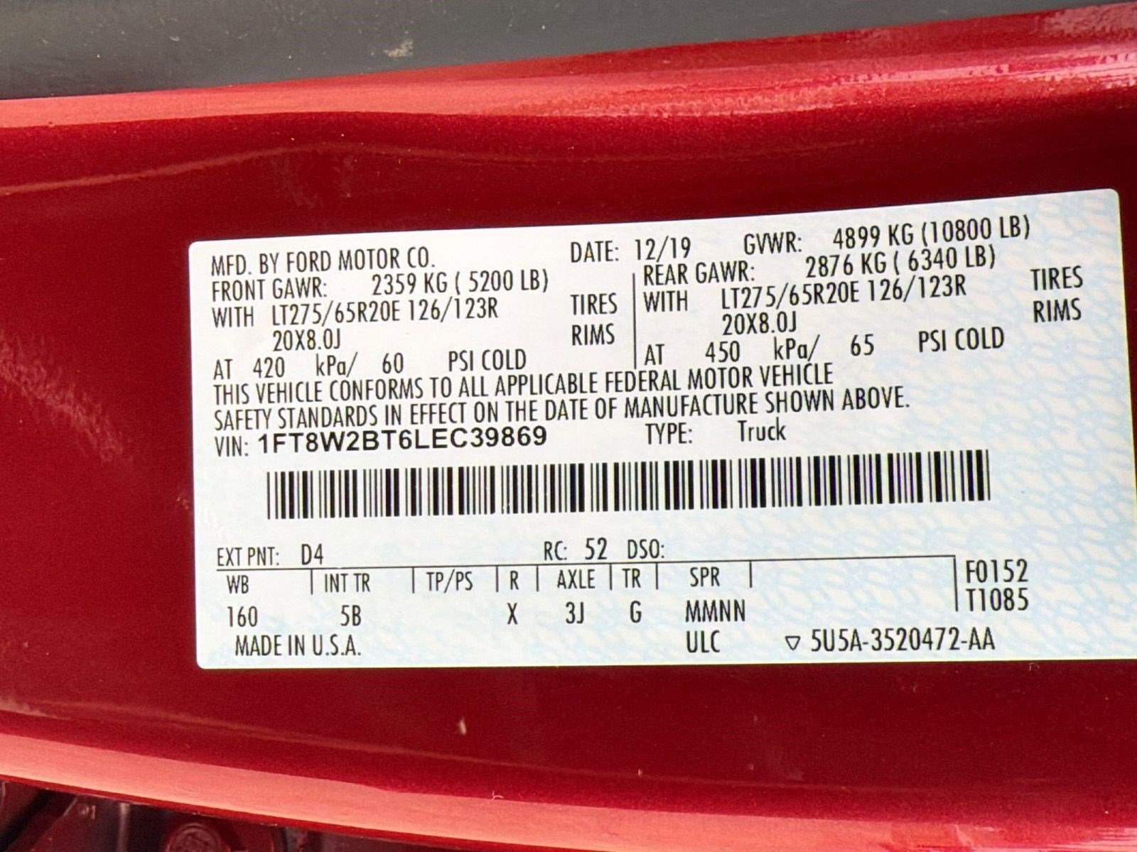 Used 2020 Ford F250 Lariat AWD/4WD image 19