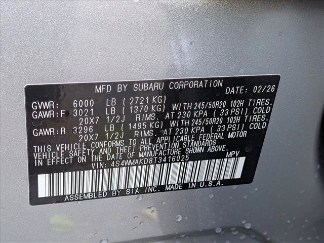 Used 2026 Subaru Ascent Touring AWD/4WD image 20